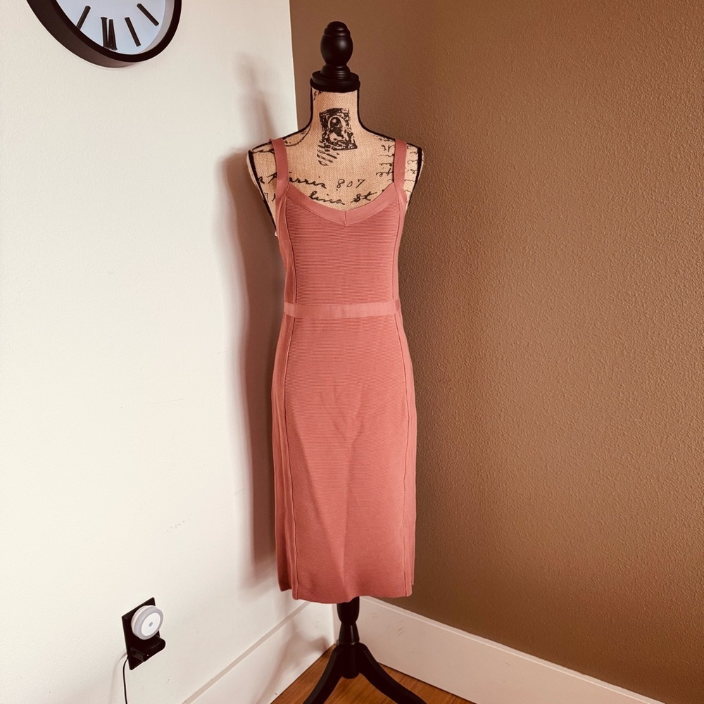 Bardot Elegant Pink Sleeveless Dress